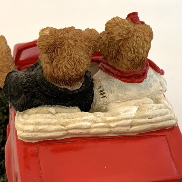 2007 Coca-Cola Boyds Bears Susan & Ronald Sunday Drive Figurine 919988 1st Ed - Picture 6 of 12